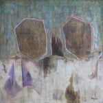 Monoliti_ collag e acryl su tela 70x70  08