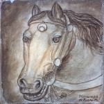 Cavallo da Pisanello 25x25