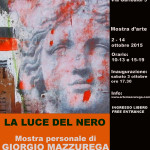 La luce del nero - mostra personale