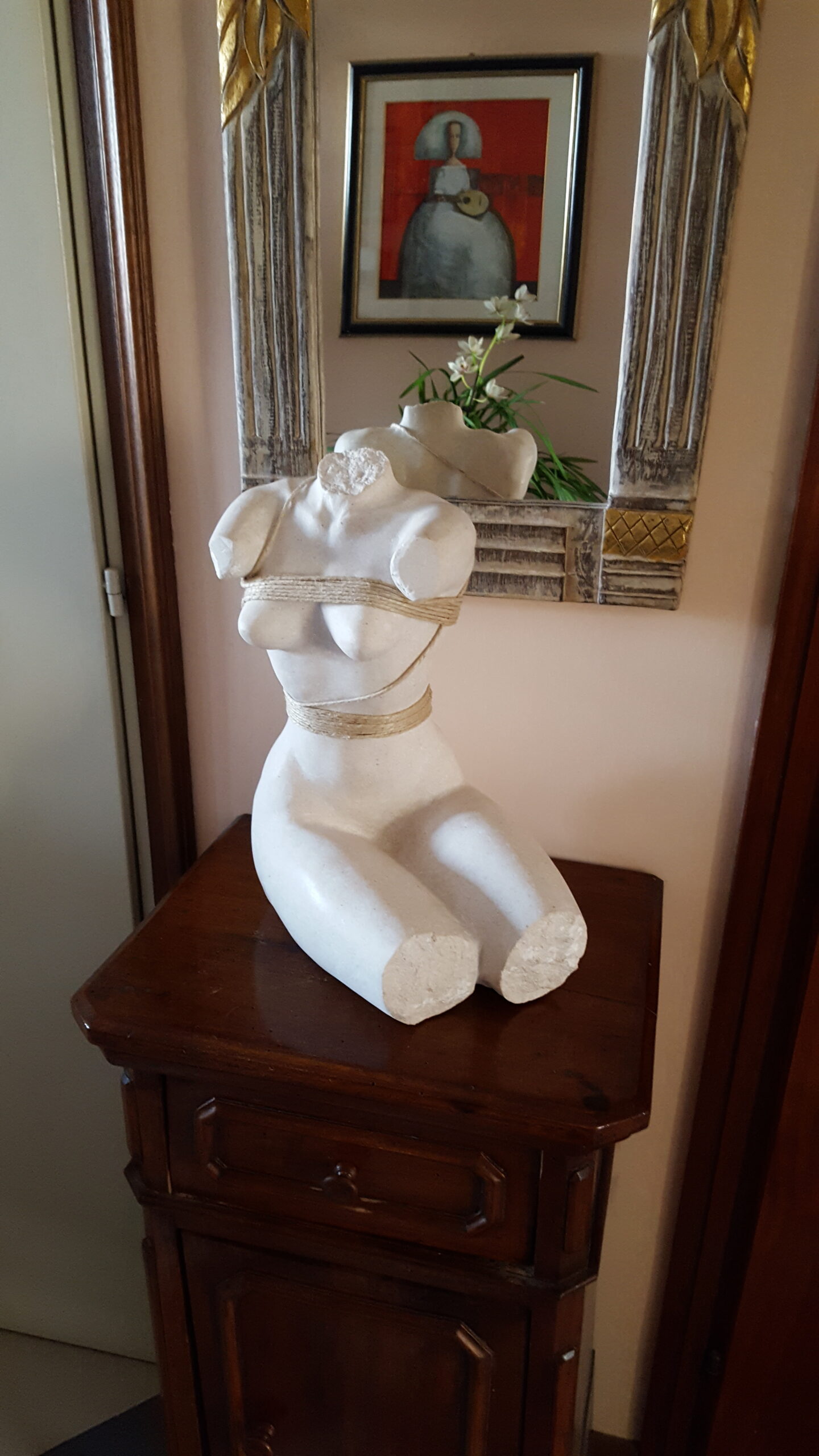 Busto di donna Marmo d'Istria