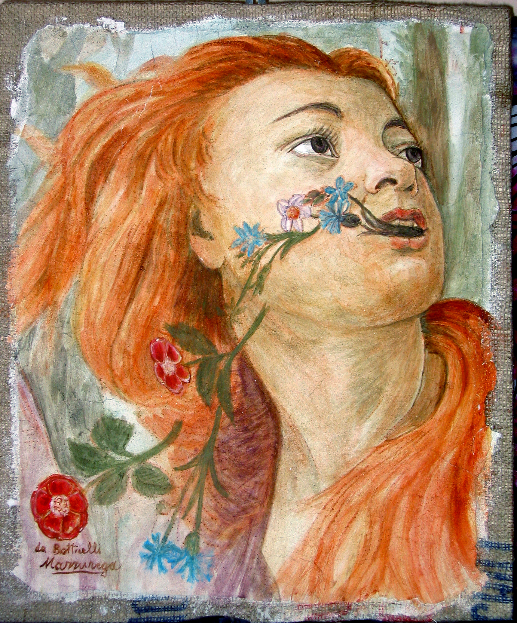 Da Botticelli fiore inbocca