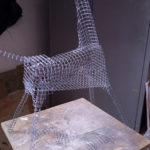 cavallo, scultura in ferro