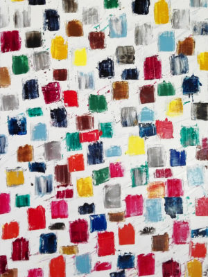 senza titolo olio su tela 50x70 2017